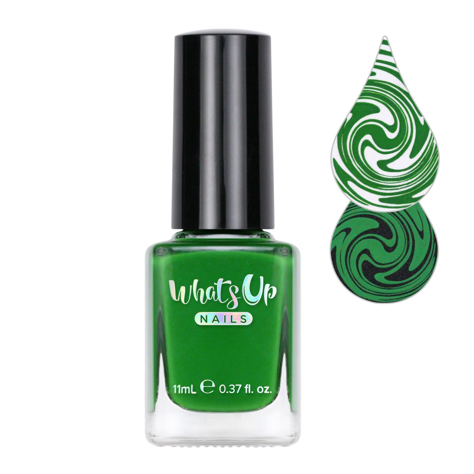The Other Side Stamping Polish (Green), Nail Polish for Nail Art