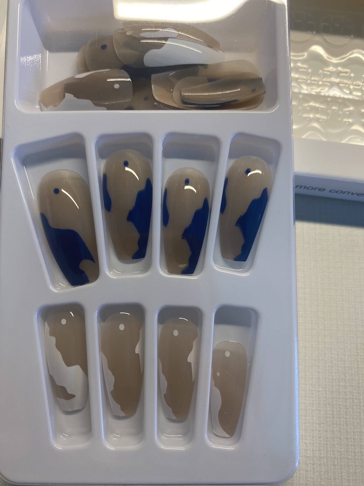 3 packs Press Nail / False Nails with adhesive sticker included