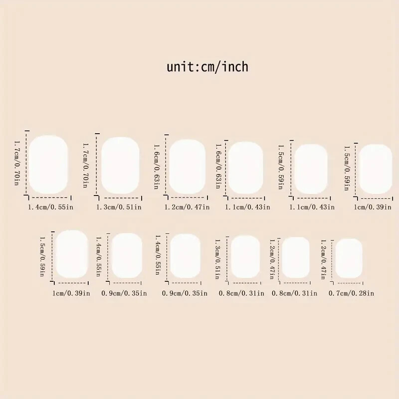 216pcs Multicolor Spring/Summer Floral Press-On Nail Set, Glossy Finish, Short
