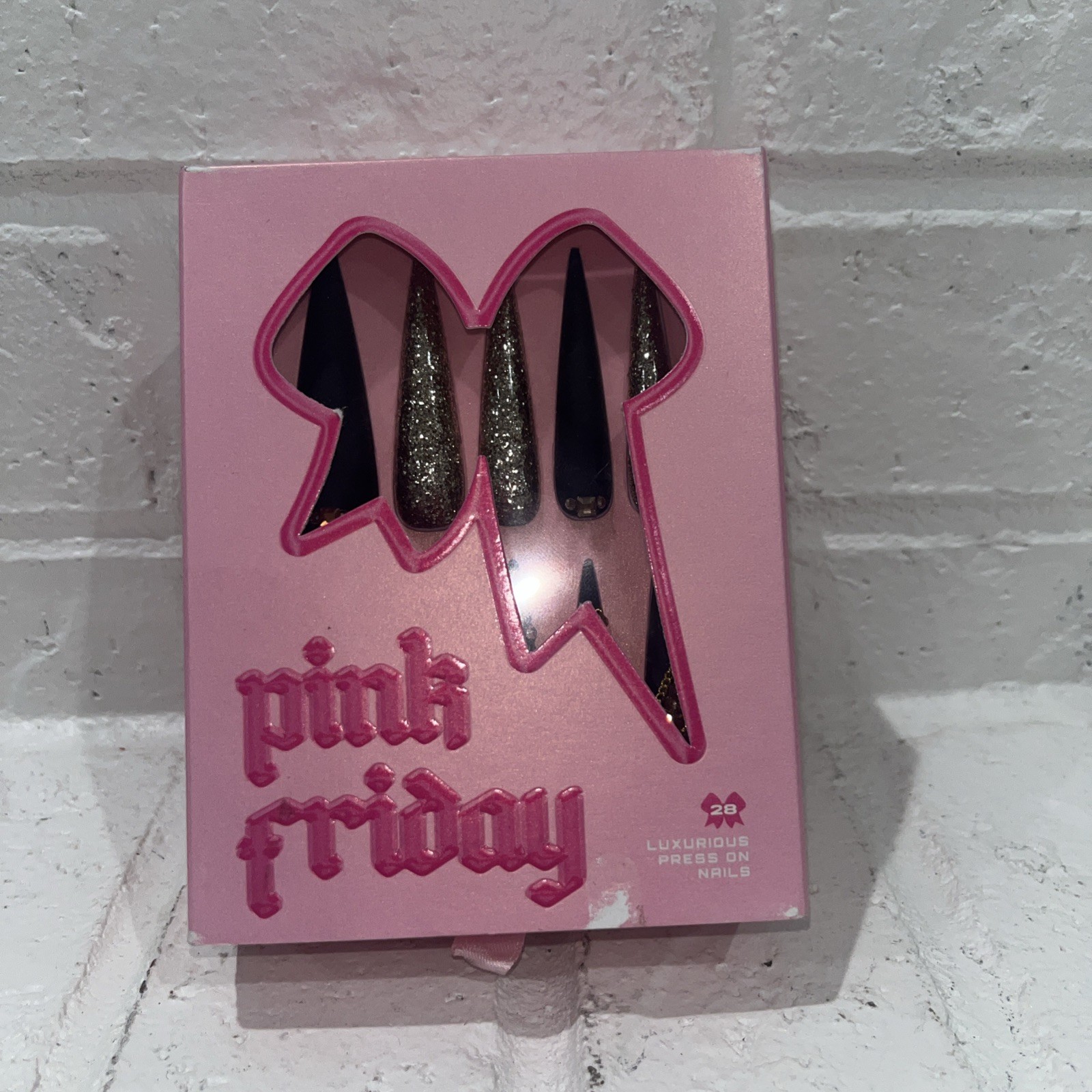 Pink Friday Nails Nicki Minaj Press On— Stiletto XXL