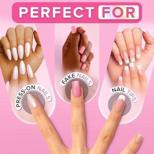 Super Strong Brush On Nail Glue 8ml Quick Dry Long Lasting Press On False
