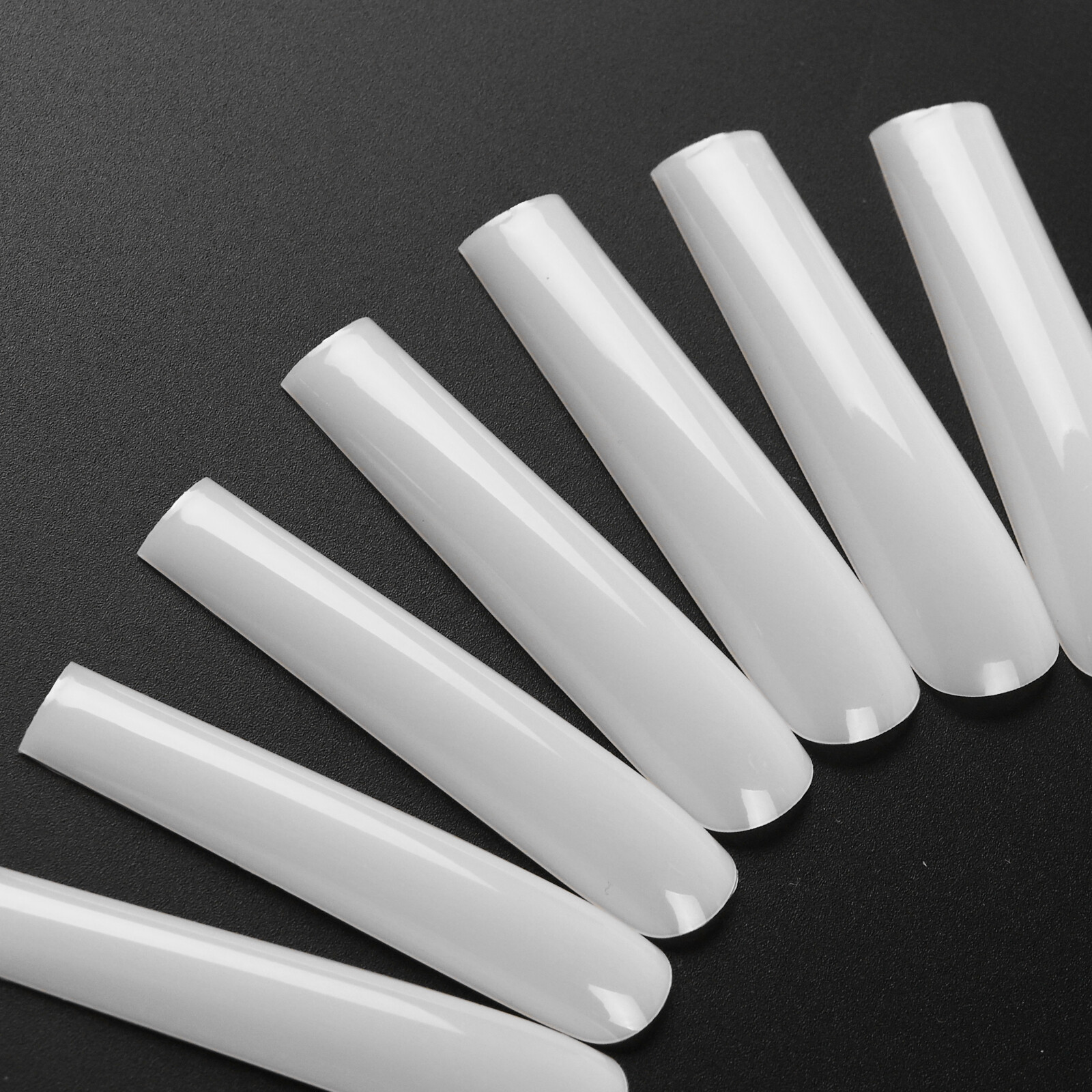 504 Pcs Extra Long Ballerina False Nail Tips Acrylic Coffin Full Cover for Nails
