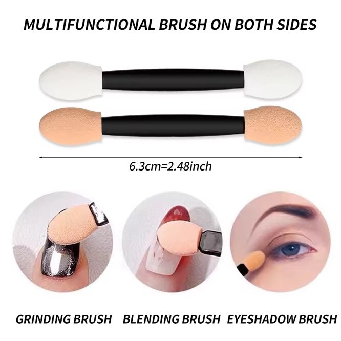 6pcs/Set Chameleon Laser Nail Mirror Chrome Powder Set Solid Rubbing Chrome Dust