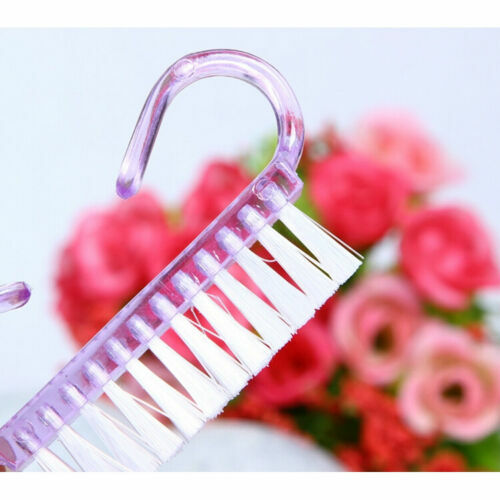 Pack of 10Pcs Random Nail Art Dust Clean Cleaning Brush Manicure Pedicure Tool