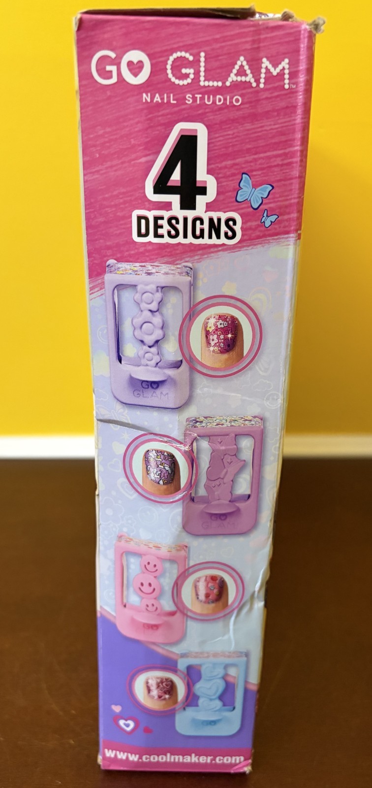 New 2024 Cool Maker Go Glam Kids Nail Studio Manicure Stamp Spin Master