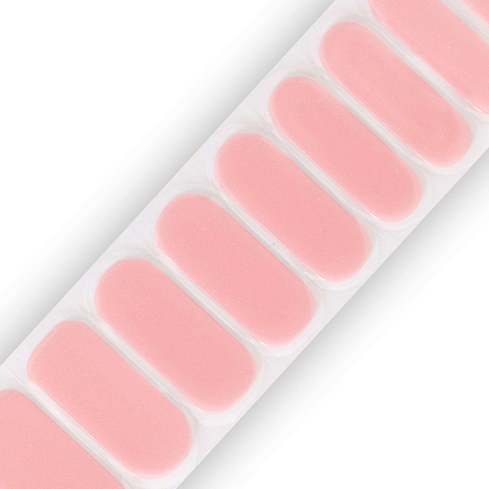 Siara Martin Beauty Aurora Elite UV Gel Nail Wraps Shimmer Pink Glitter Manicure