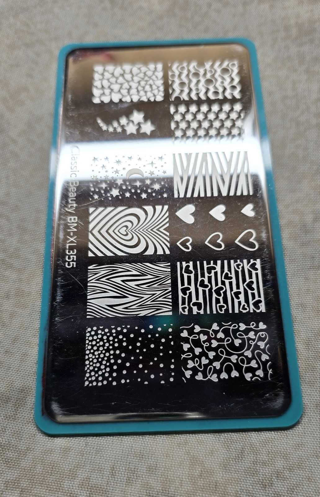 Maniology Bundle Monster BM-XL355 Classic Beauty Retro Nail Stamp Stamping Plate