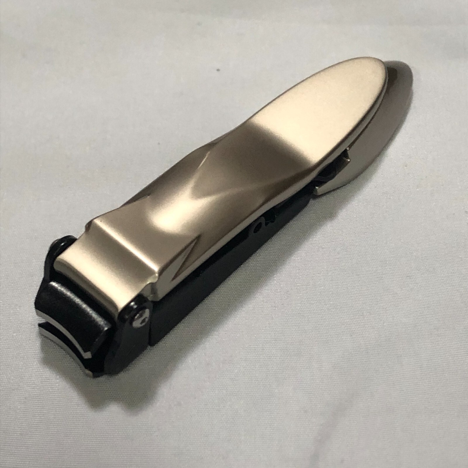 Stainless steel high-grade nail clippers nail files and cases 2 piece set JP NEW