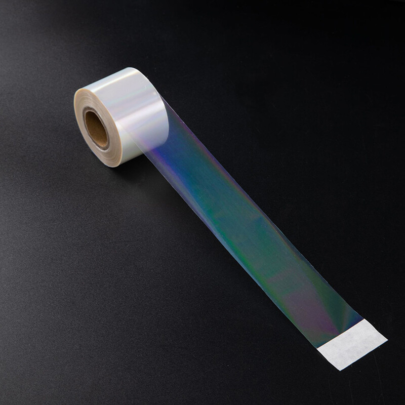 2 Roll of 120m Nail Art Foils Transfer Sticker Aurora Chrome Decals Tips Decor