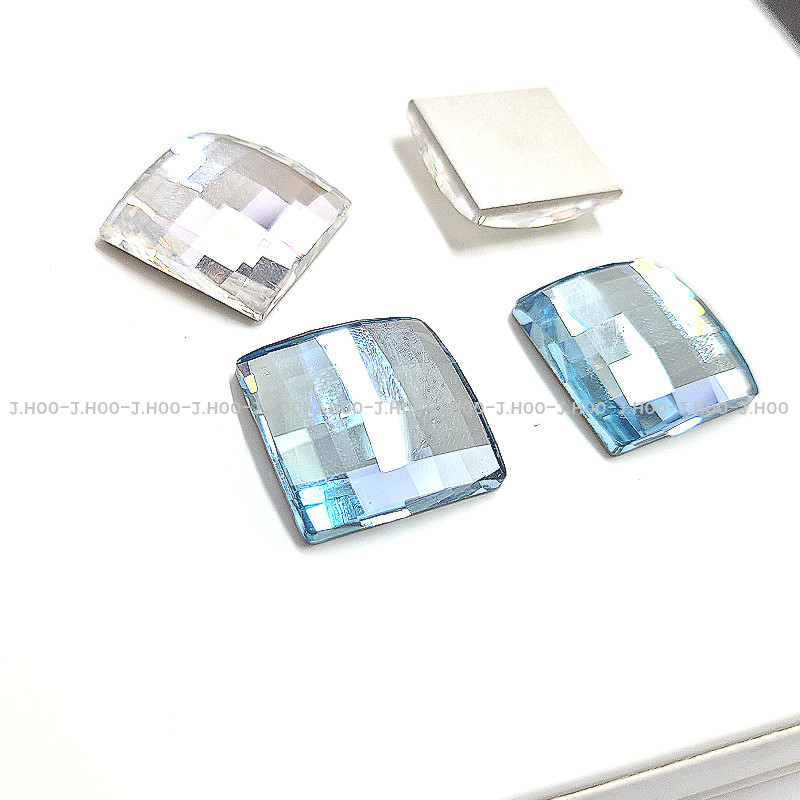 Swarovski 2493 Chessboard Flat Back Crystal 8mm 10mm 12mm 20mm