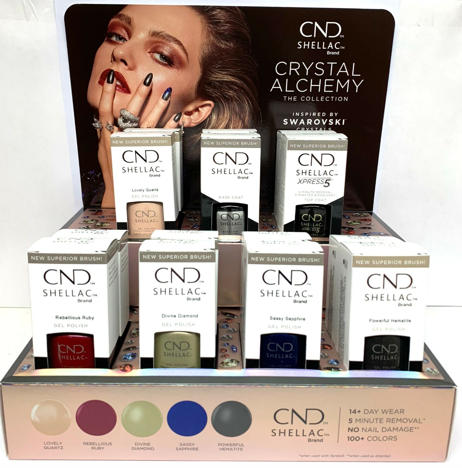 CND Shellac Gel Polish .25oz- CRYSTAL ALCHEMY 2019 Collection – Pick Any Color