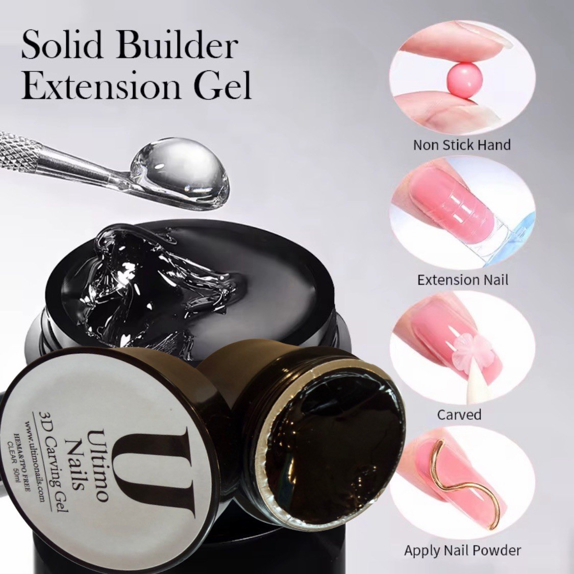 3d gel Ultimo 50g clear