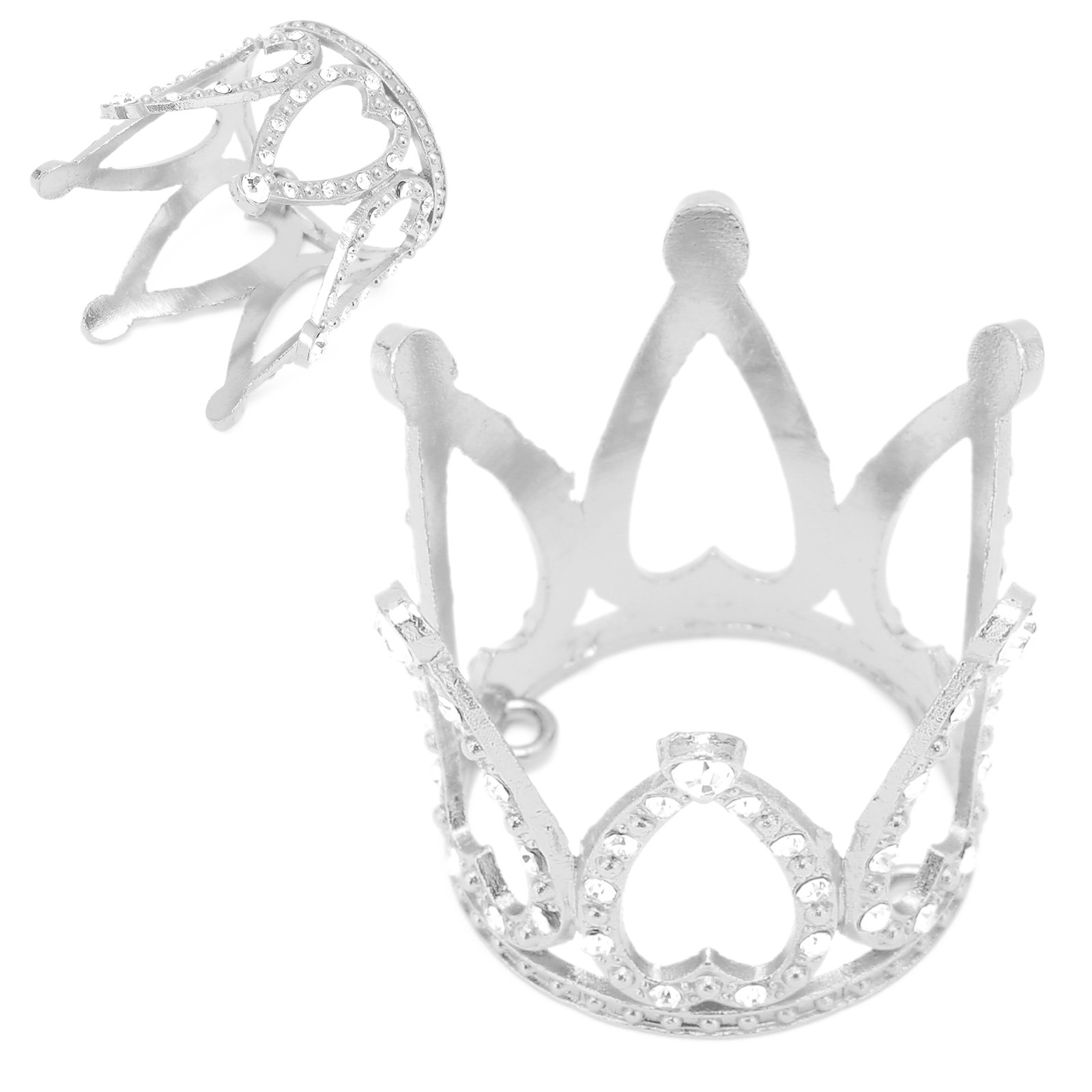 Crown Shape Nail Art Brush Holder For Manicure Tools Easy To Use