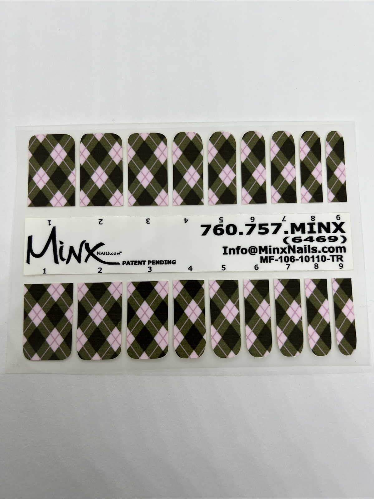 Minx Foil Nail Cover Nail Art Sticker Manicure Wraps