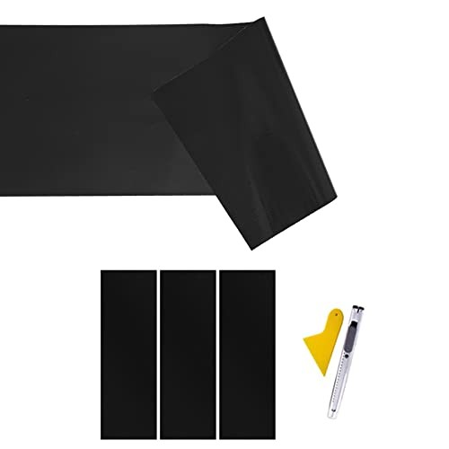 Compatible with Bowtie Logo Wrap Stickers Cut-Your-Own Emblem Matte Black 3