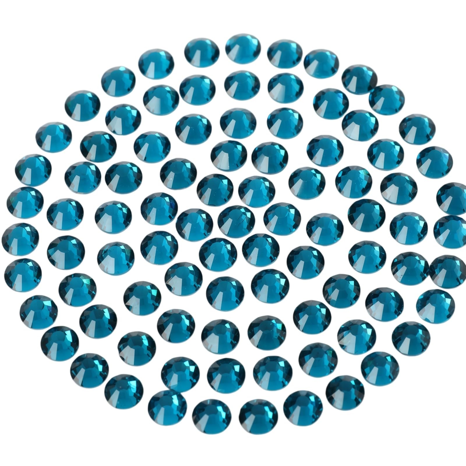 Diamonland Flatback Glass Crystal Rhinestones Rounds Gems for Bedazzling Nail…