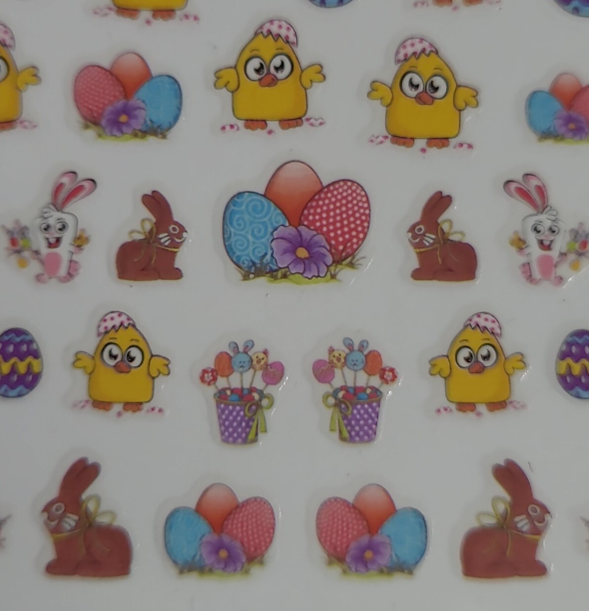 Cute Easter Nail Art Stickers