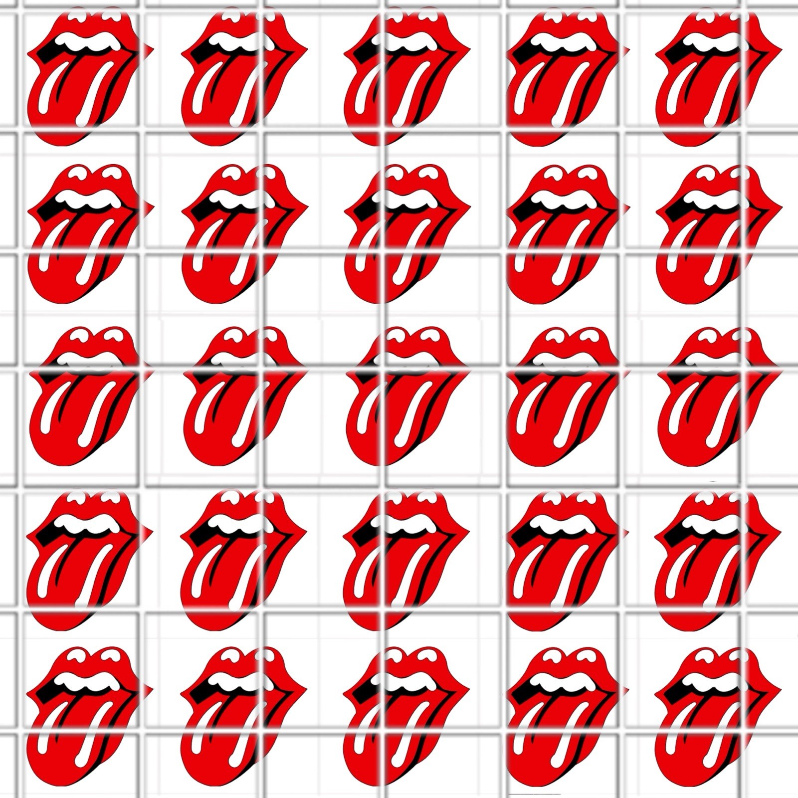 Rolling Stones Waterslide Nail Art Decals Set Of 50 Instructions & Bonus