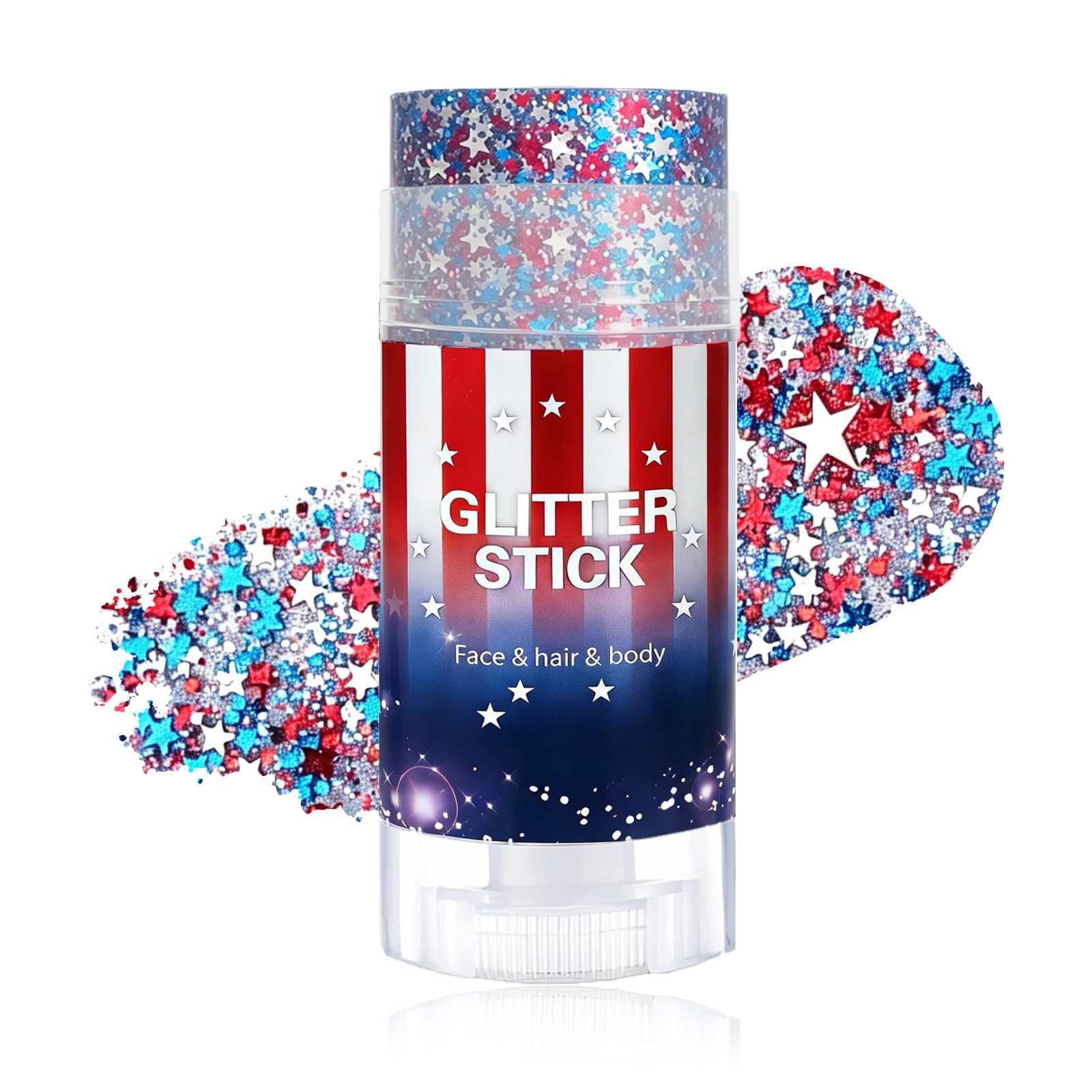 Patriotic Body Glitter Stick,4Th of July Outfits and Accessories,250Th Anniversa