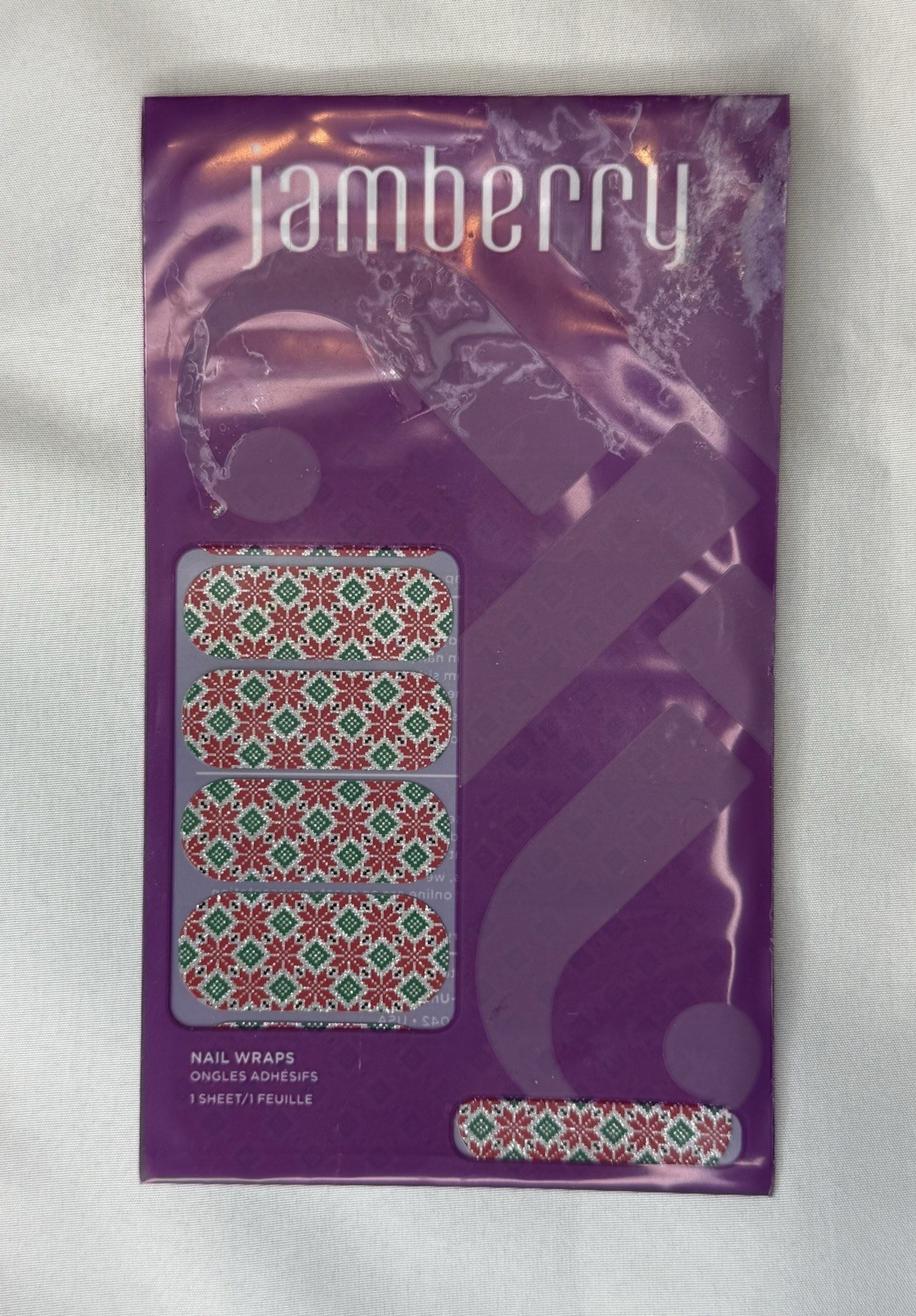 Jamberry Mini Heater NIB & Lot Of 7 Full Sheets + 1 Partial Sheet Of Nail Wraps