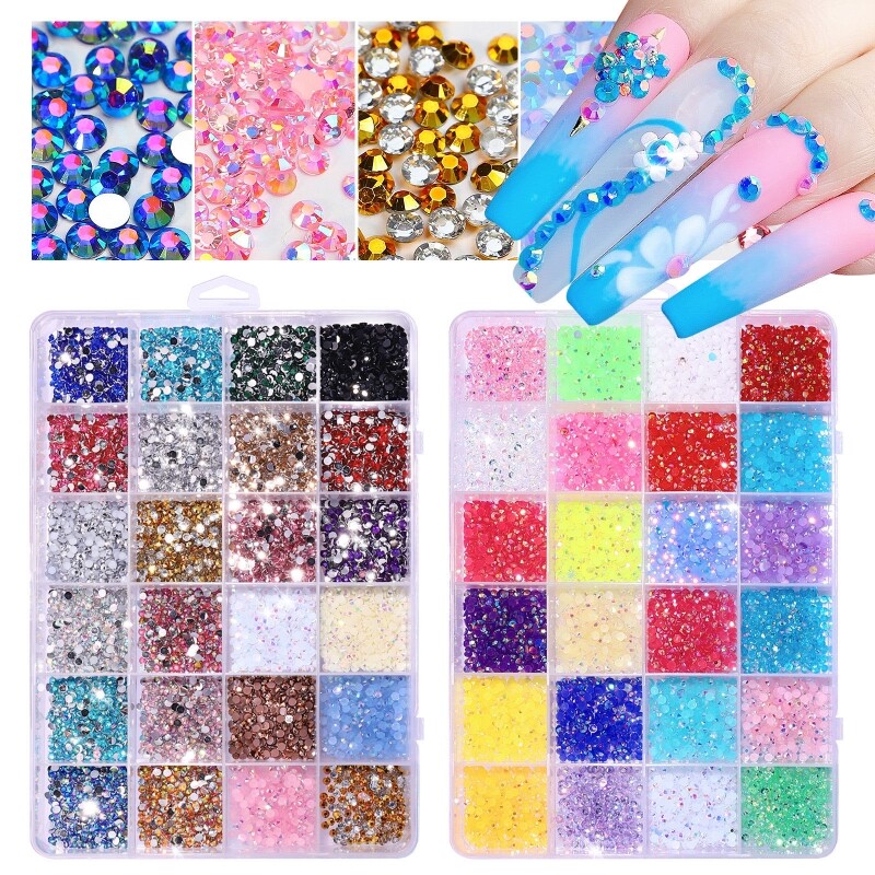 Crystal Art for Rhinestone Mixed Sizes Jewels for Art DIY Cra