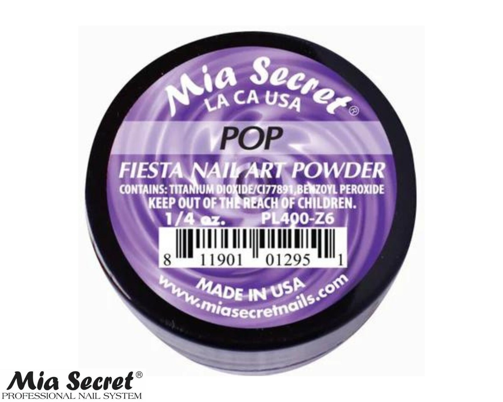 Mia Secret Nail Art Powder Fiesta Collection (POP) 1/4oz