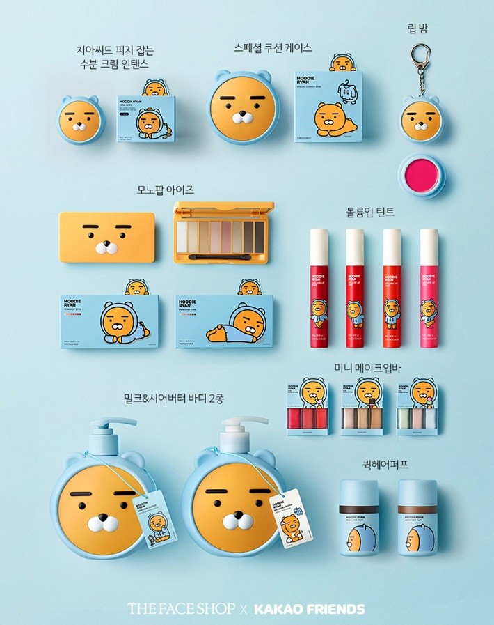 [THE FACE SHOP] Trendy Nails Art Sticker 1ea Limited Edition HOODIE RYAN Charac