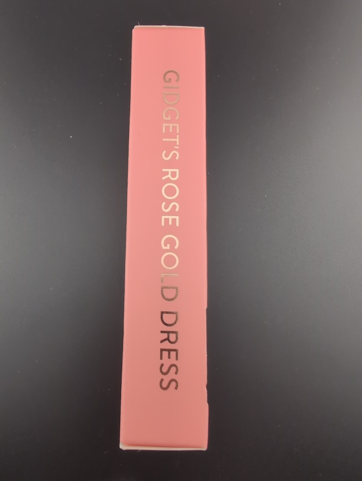 Red Aspen Gidgets Rose Gold Dress Press On Glue On Nails