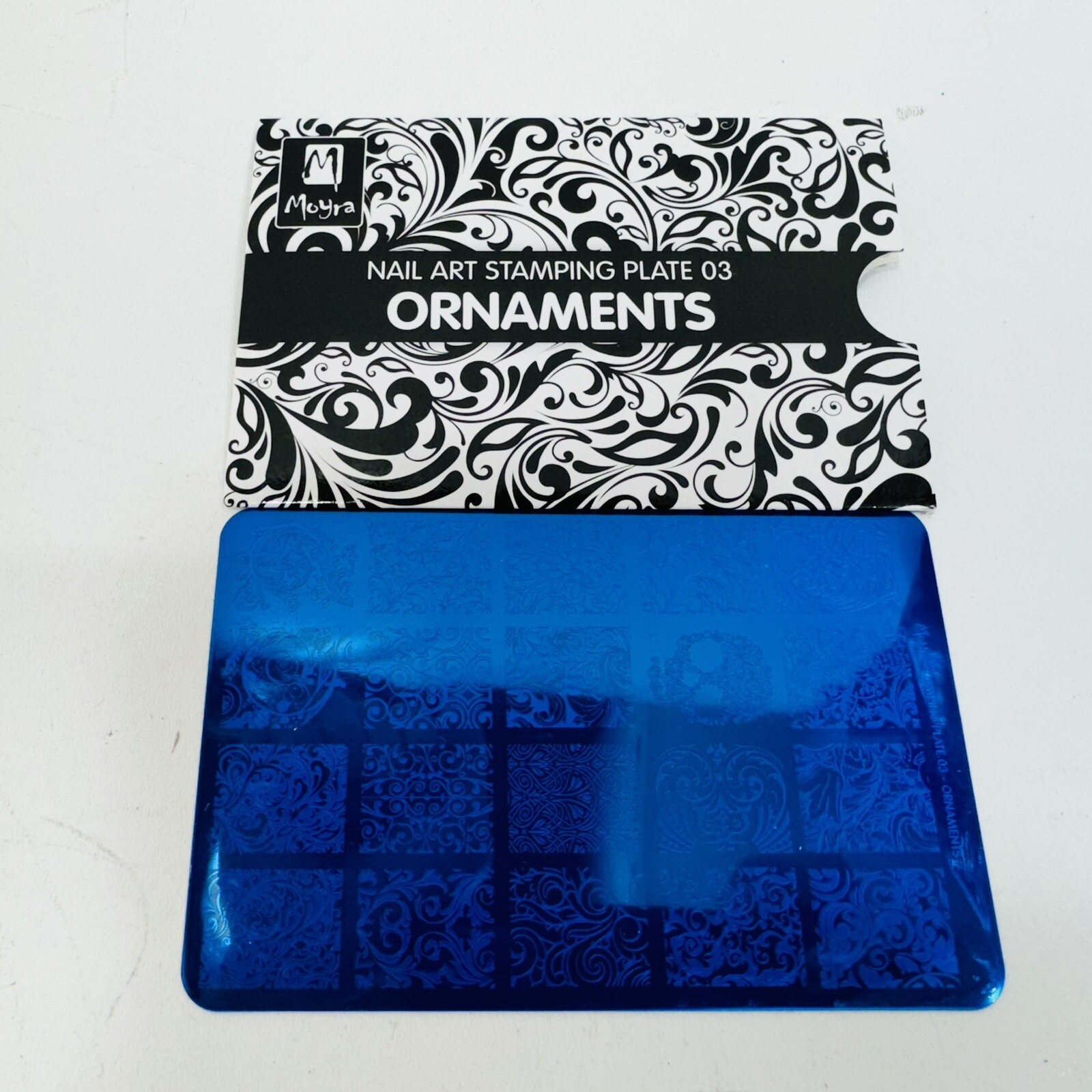 Moyra Stamping Plate Nail Art Accessories plate 03 / ORNAMENTS