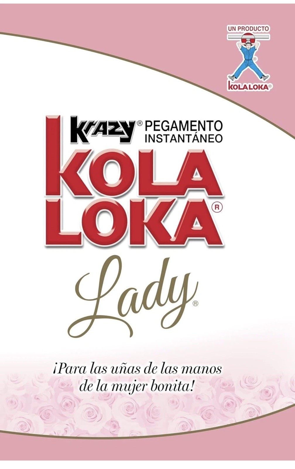 Kola Loka Lady UV Nail Glue Instant Adhesive Gloss Finish Nails Art New USA