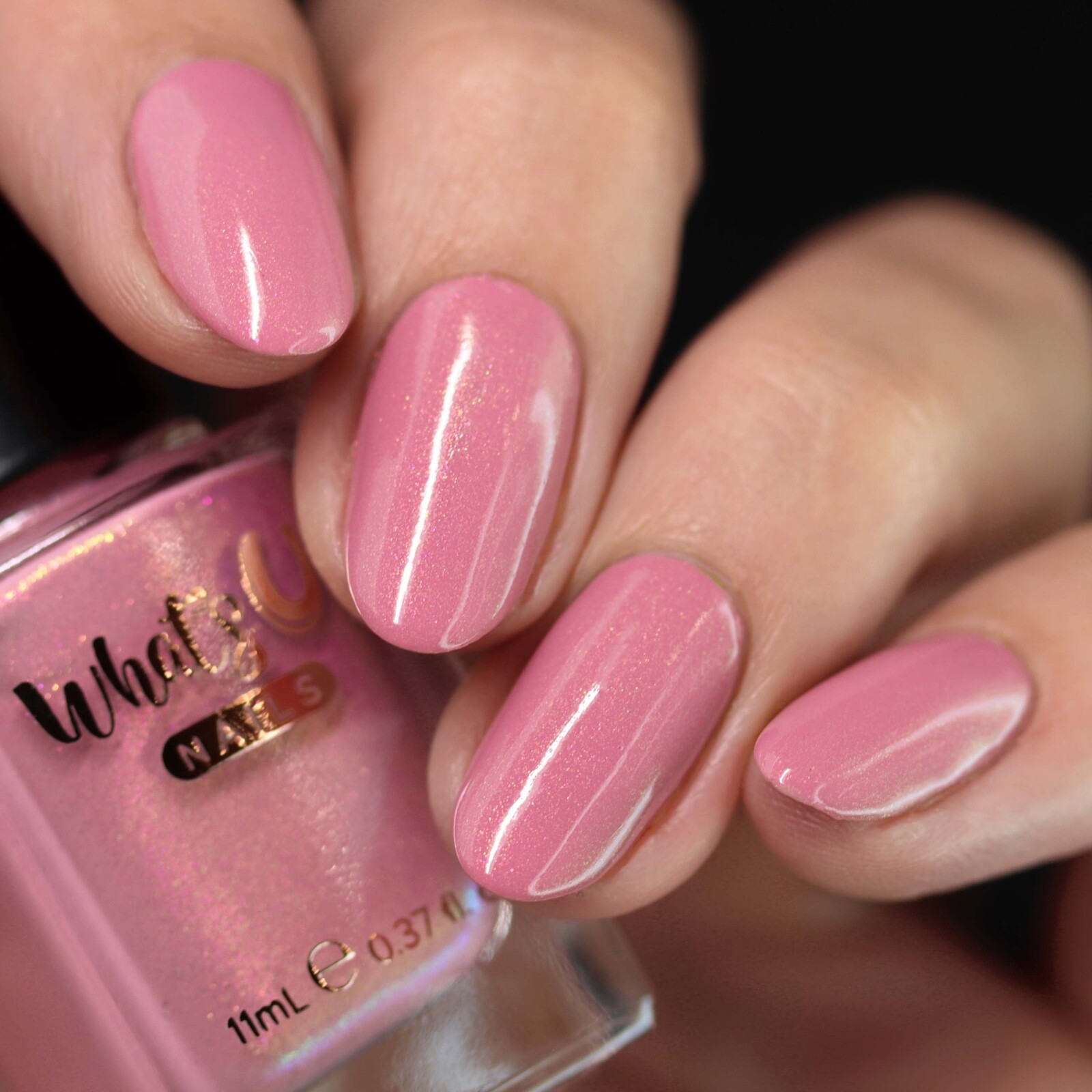 Whats Up Nails – Mauver and Shaker Regular Polish (Mauve with Shimmer)