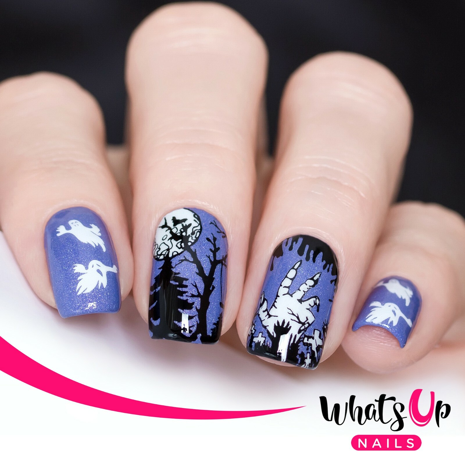 B054 Haul ‘r Win Stamping Plate For Stamped Nail Art Design