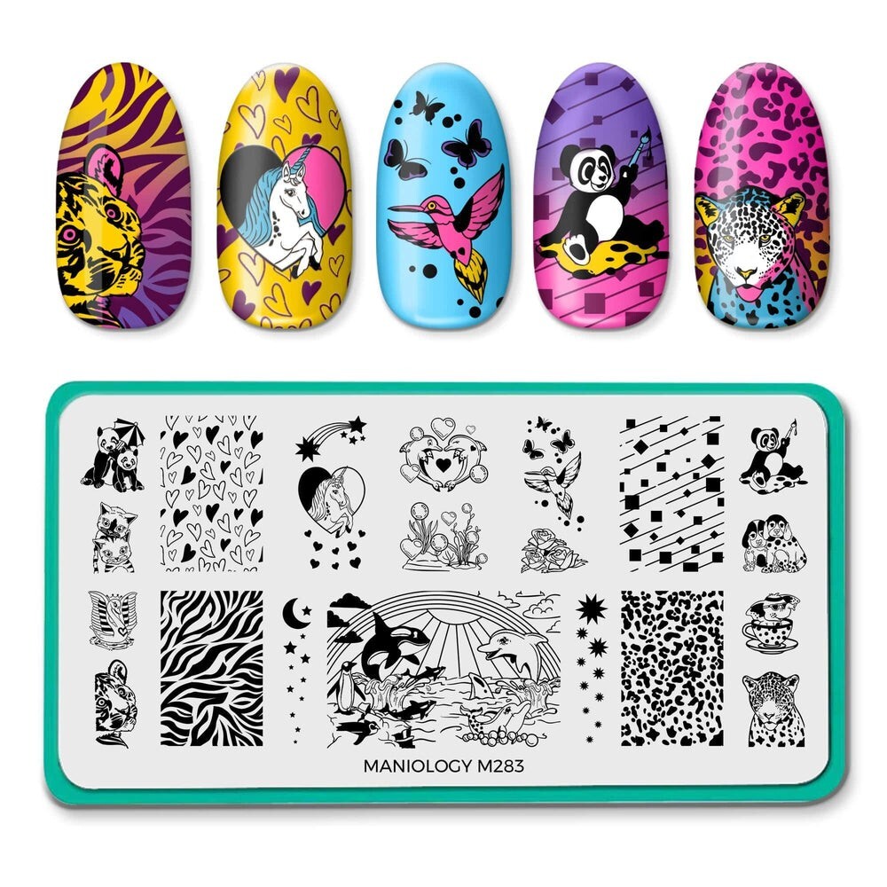 M283 Maniology Nail Stamping Plate