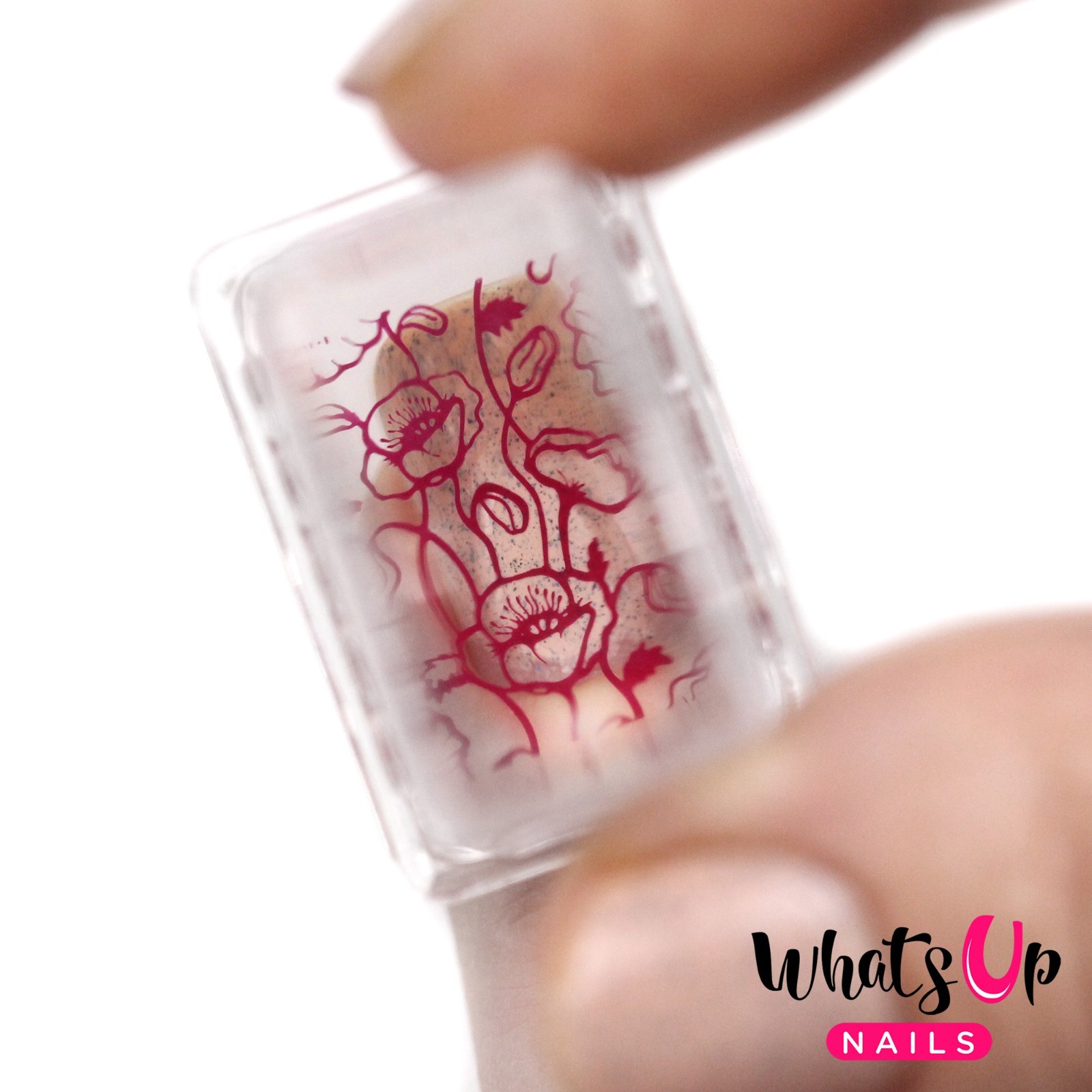 Mini Rectangular Clear Stamper & Scraper for Stamped Nail Art
