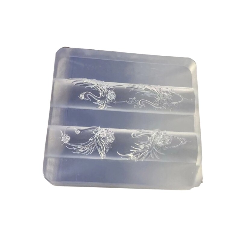 Embossed Nail Stamping Molds for Intricate Patterns and Nail Art Enthusiasts