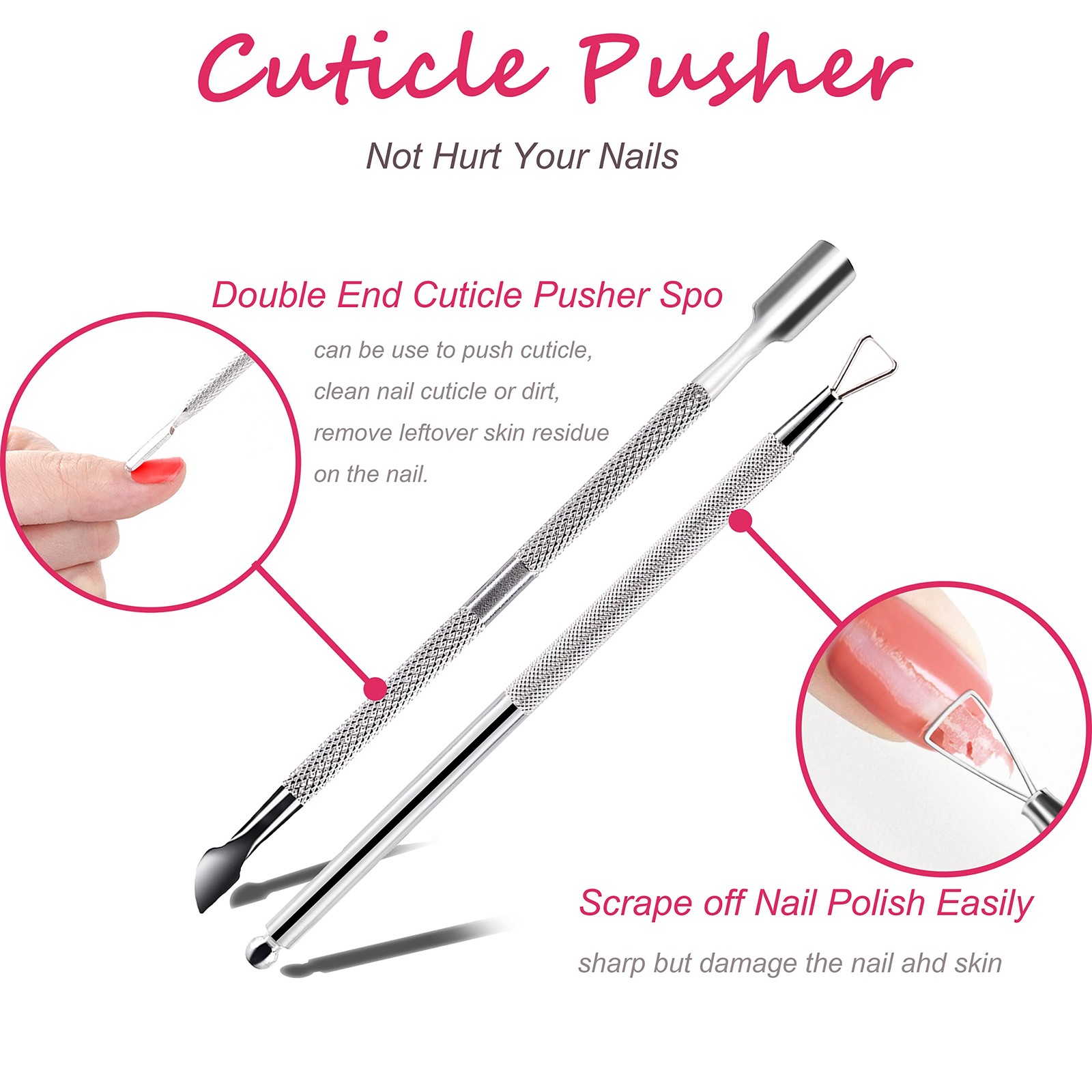Gel Polish Remover Tools Kit – 10 Clips, 400 Lint-Free Wipes, Files Clear