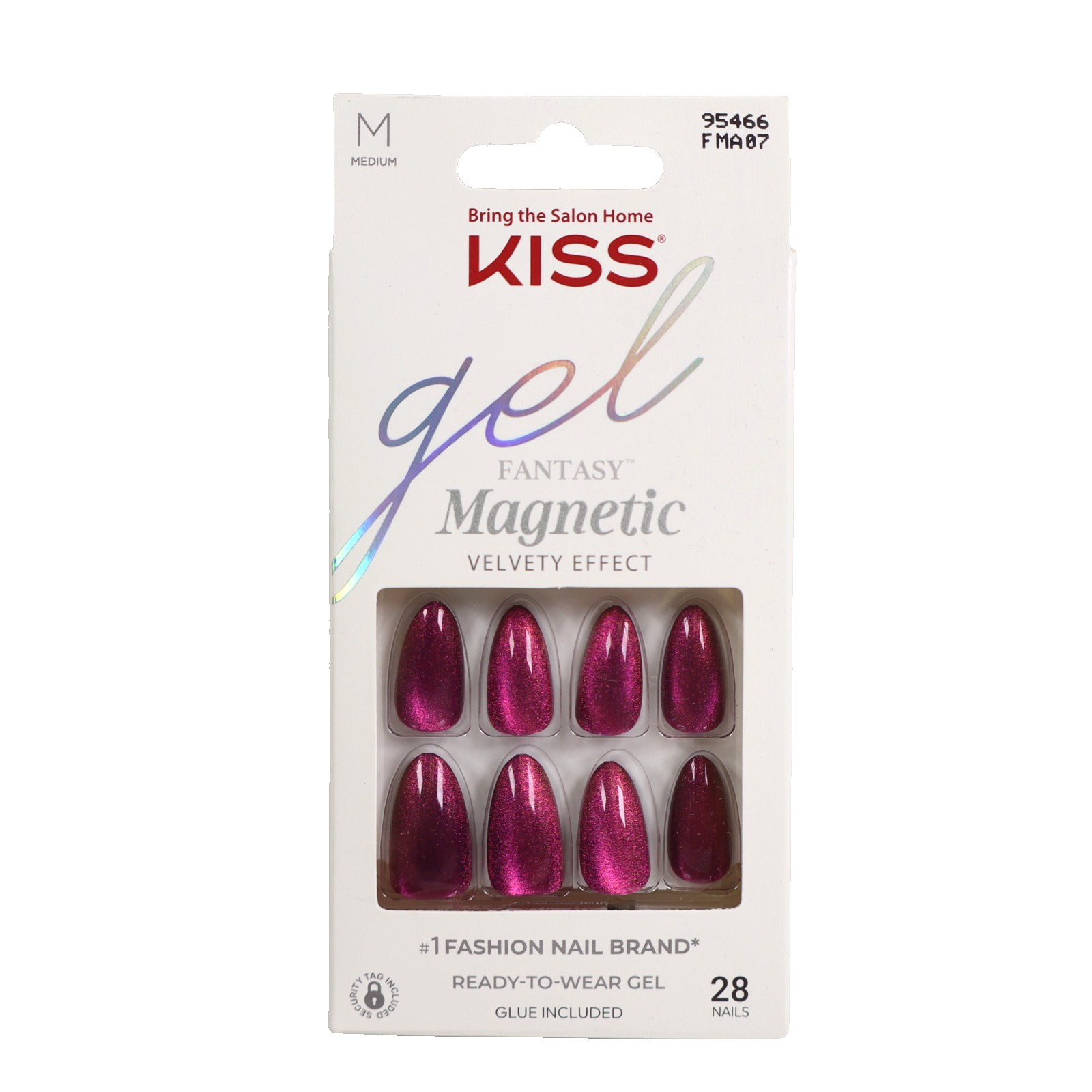 Kiss Gel Fantasy Magnetic Velvety Effect FMA07 Purple Almond