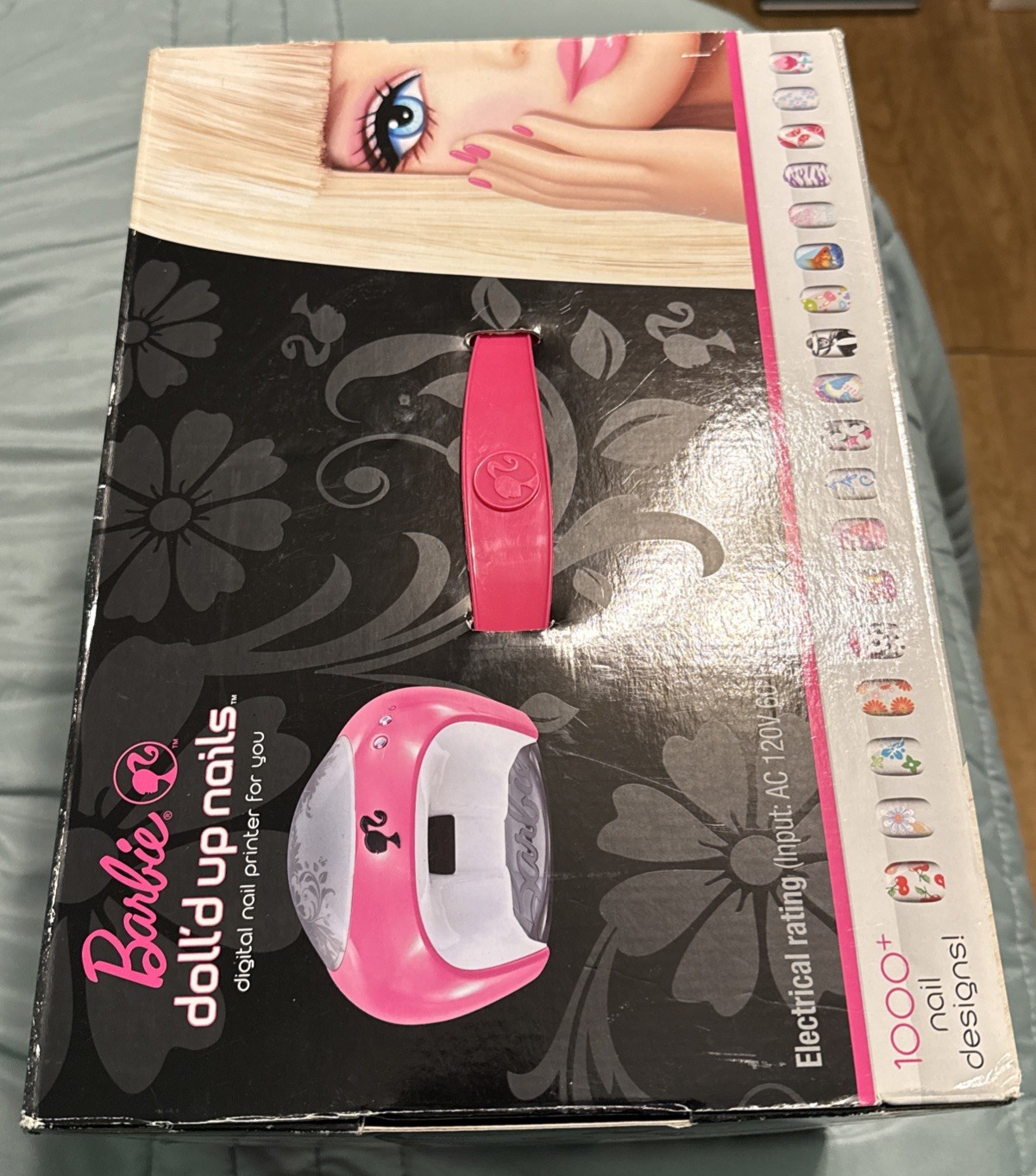 Vtg BARBIE DOLL’D UP NAILS DIGITAL PRINTER 2008 NEW COMPLETE SET SEALED