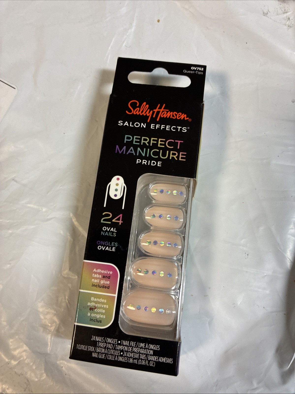 Sally Hansen Perfect Manicure Pride 24 Oval Nails