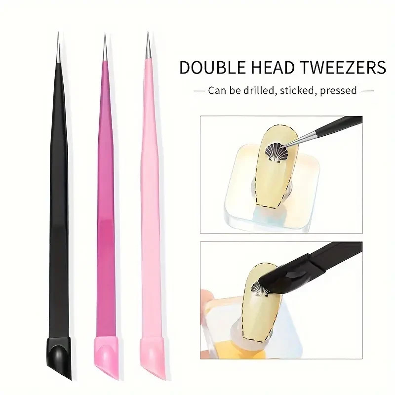 Pro Nail Kit for Beginners, All-in-One Nail Art Tools with Brushes DIY Mani Set