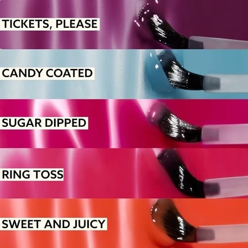 5 Mini Lacquers Set – Dazzle Dry Carnival Collection – Quick-Dry Nail Polish
