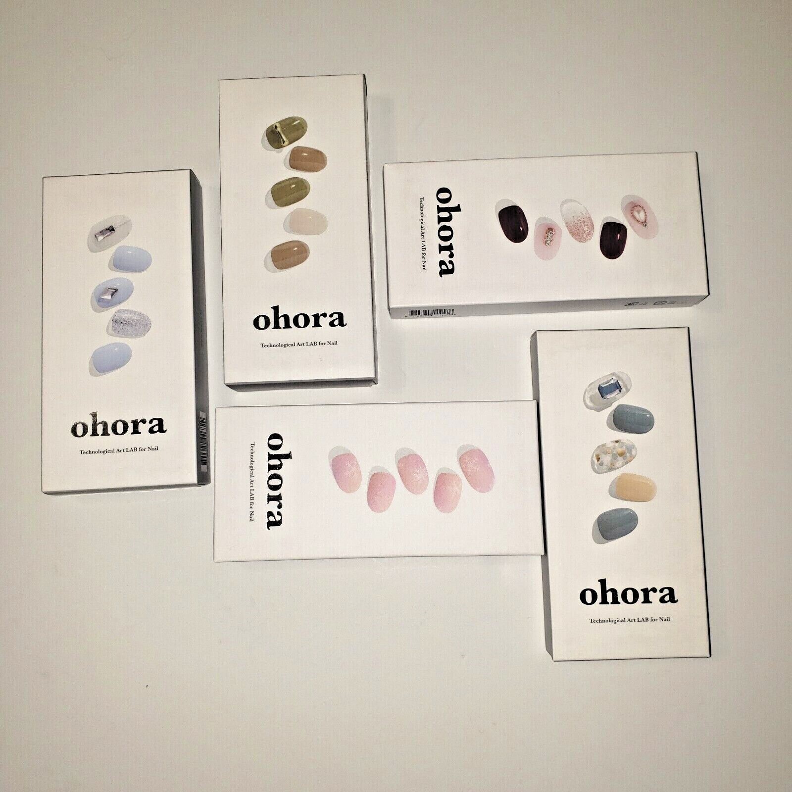 Ohora Nail Semi Cured Gel Wraps Multiple Designs Hard To Find HTF [New & Sealed]