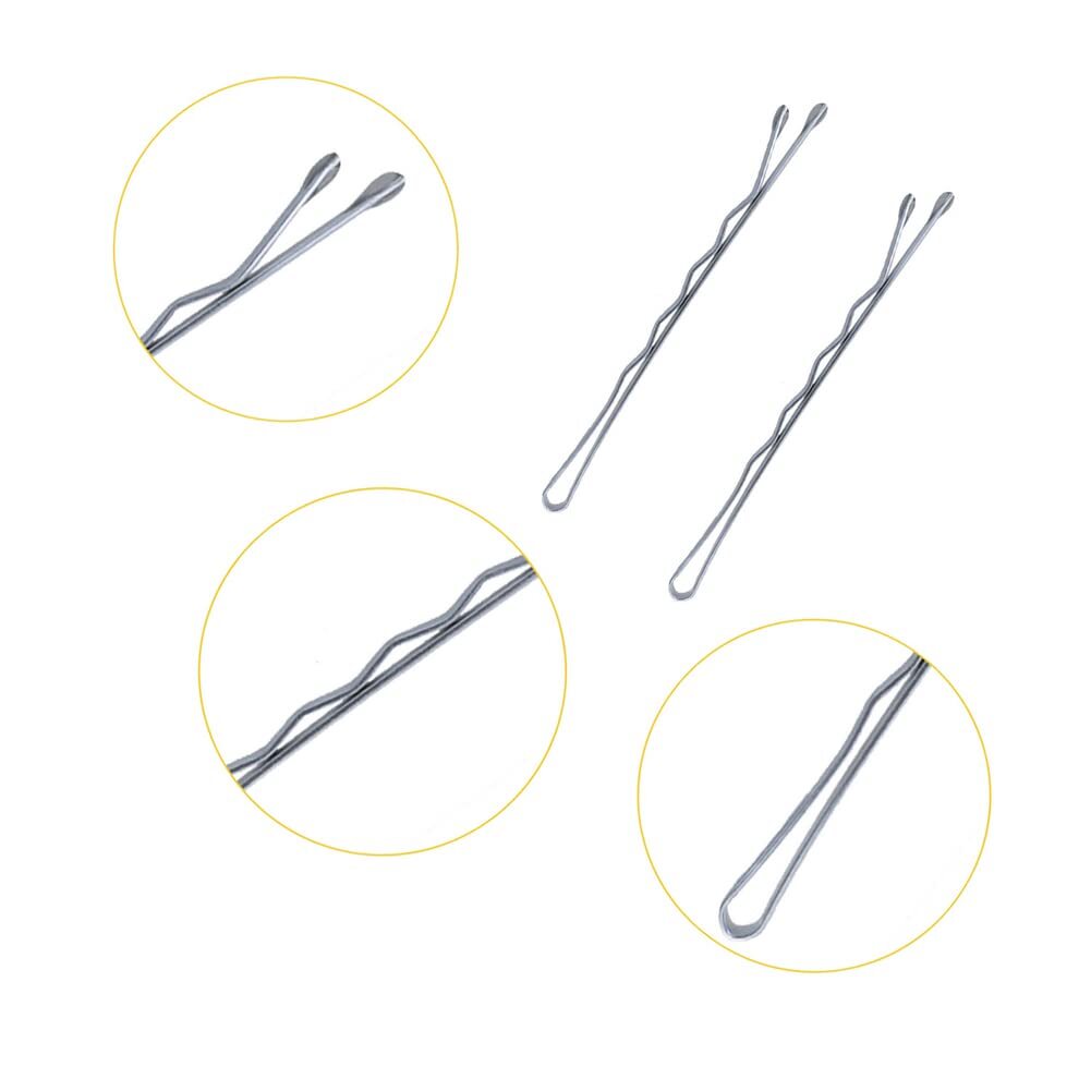 220PCS 2.76 Inch Large Bobby Pins Silver for Women, Long Silver（2.76inch）