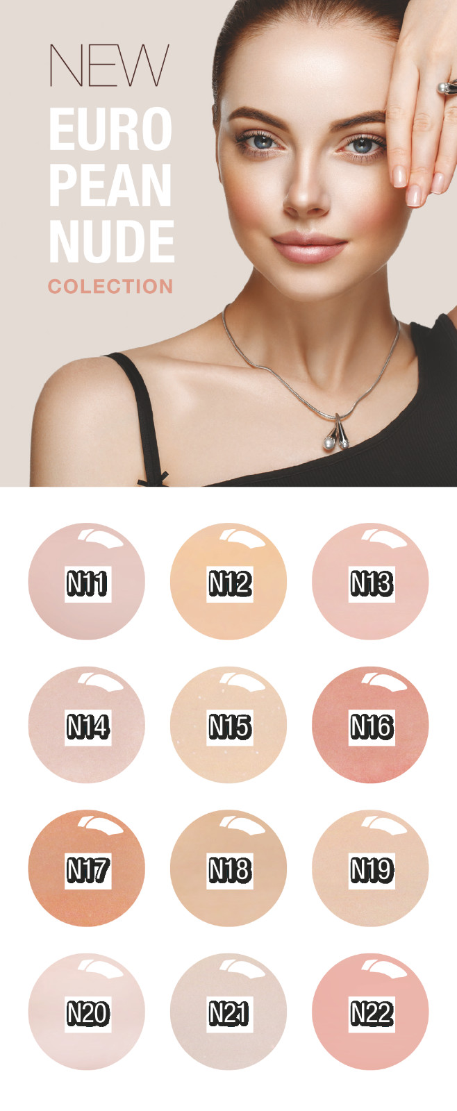SNS Nail Color Dipping Powder No liquid No Primer No UV light. List G HC1–N27