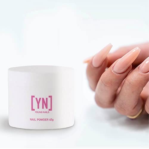 Acrylic Nail Powder 45g Pink Self-Leveling Fast Setting Professional Salon Grade