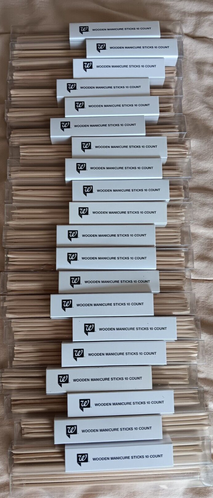 Wooden Manicure Sticks Lot Wholesale Bulk Nail Care Salon Spa Tools Pedicure