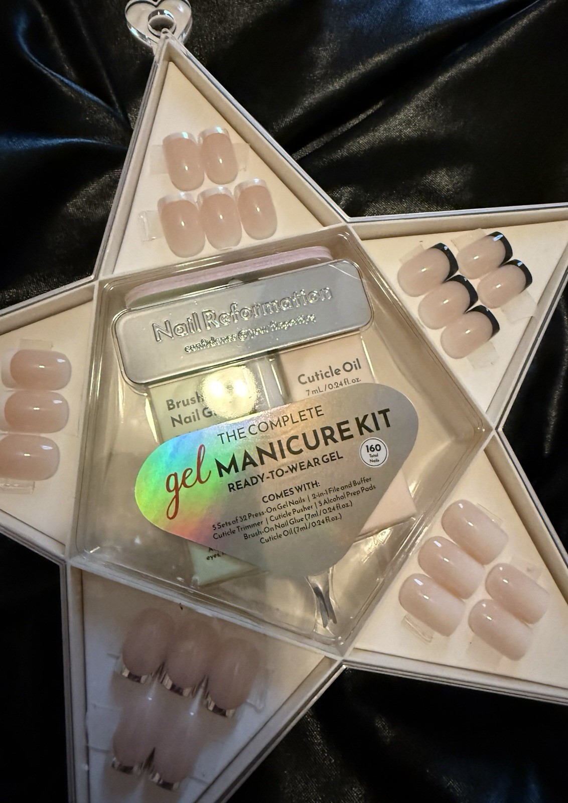 Nail Reformation Press On Nails Star Box “Bare Essentials”~Includes Free Gifts❣️
