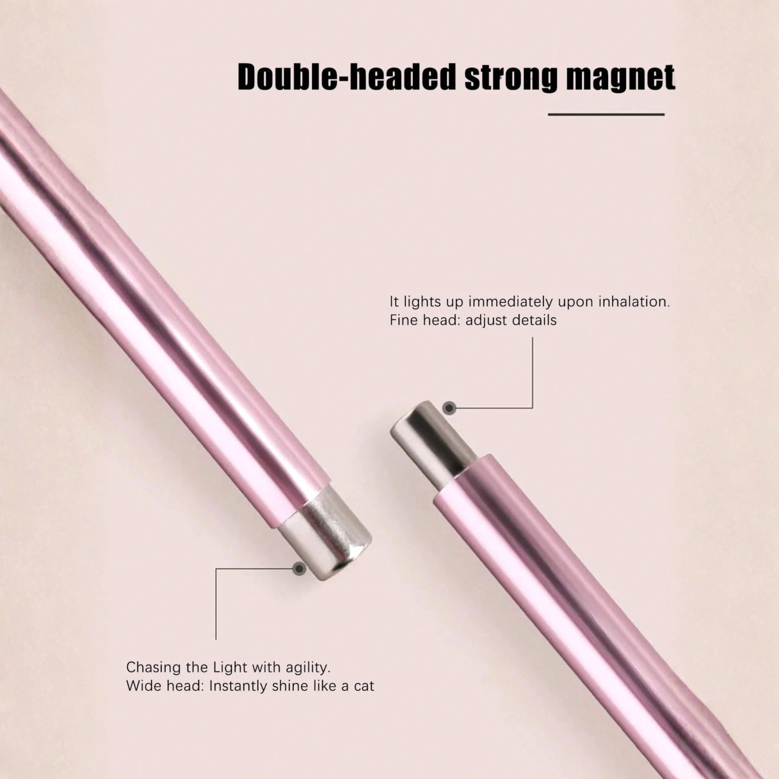 2in1 Nail Magnetic Stick Cat Eye Magnetic Nail Art Tool For Gel Nail Art Design