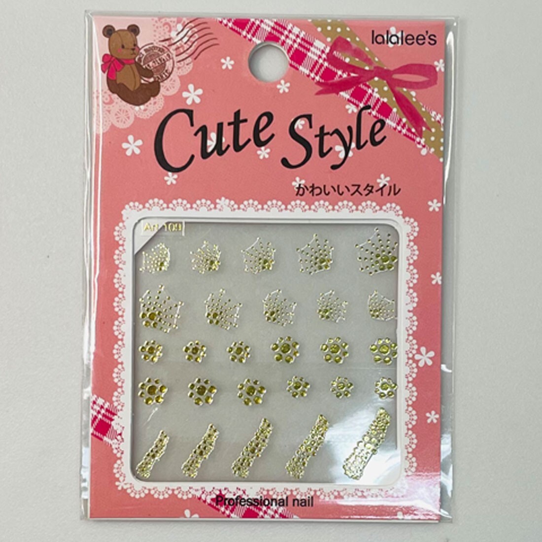 Nail Stickers Point Party Vacation Gold Bubble Circle Shape Fashion Beauty Luxur