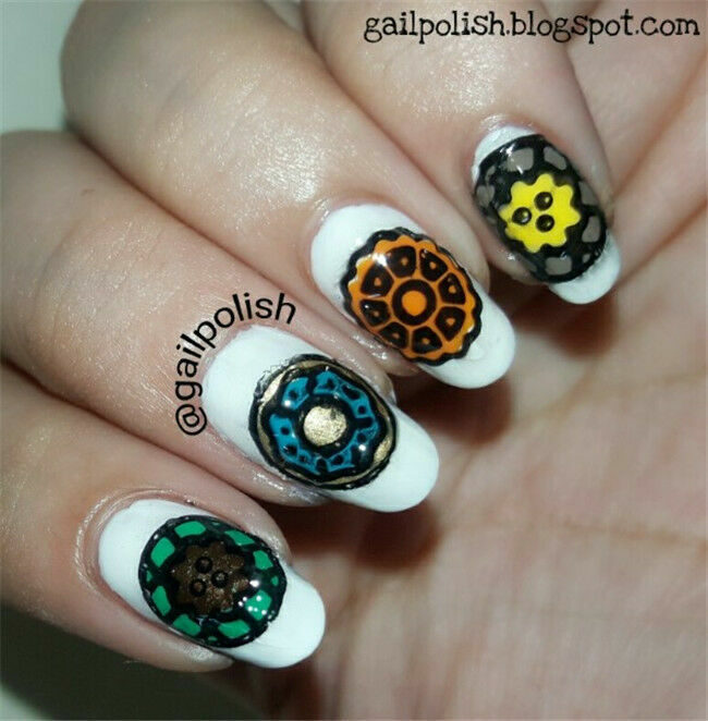 NEW NJX 009 Manicure Nail Art Stamp Template Food Dessert Design Image Plate